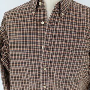 Cotton plaid button-down shirt, Ralph Lauren Quality Shirts, Classic Fit  Large